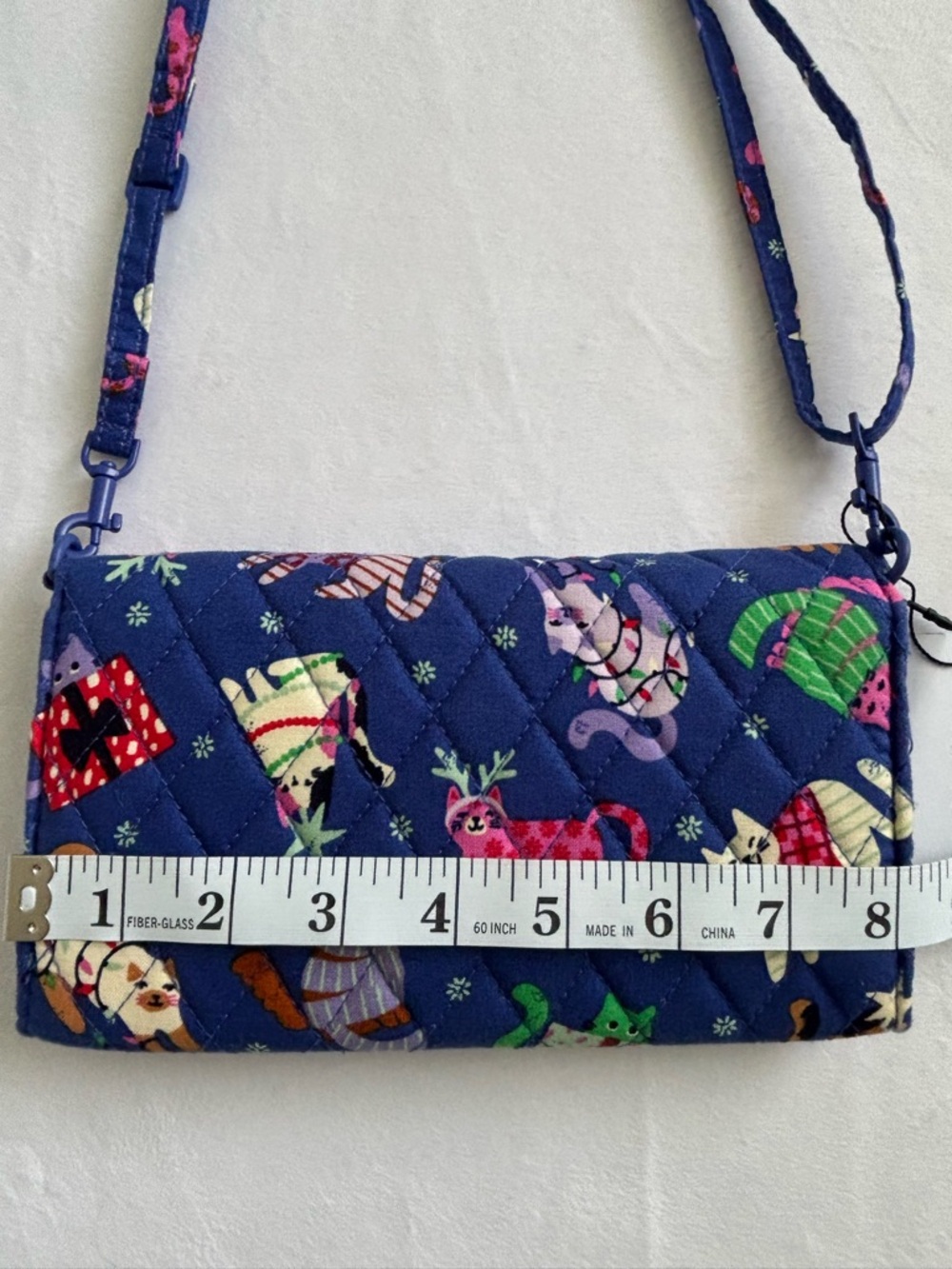 Vera Bradley Catnip Christmas Wallet Crossbody NWT - Picture 12 of 14